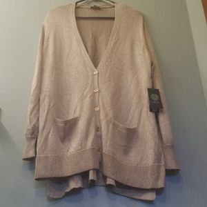 NWT 3x Gold Vince Camuto cardigan